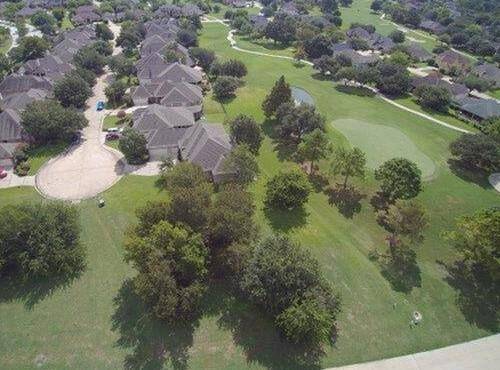 Aerial view of property