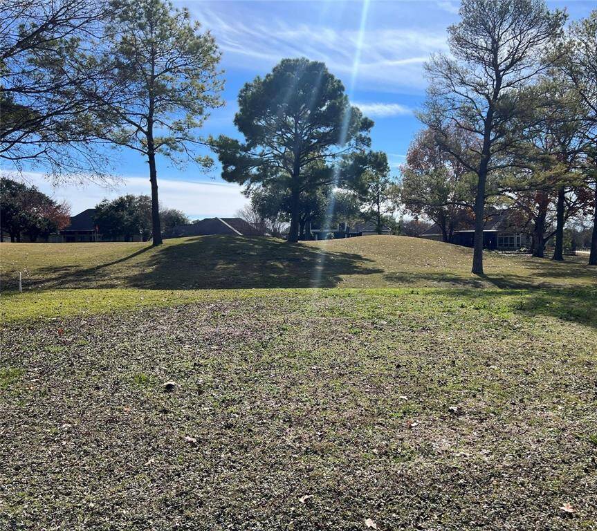 View of golf course from property