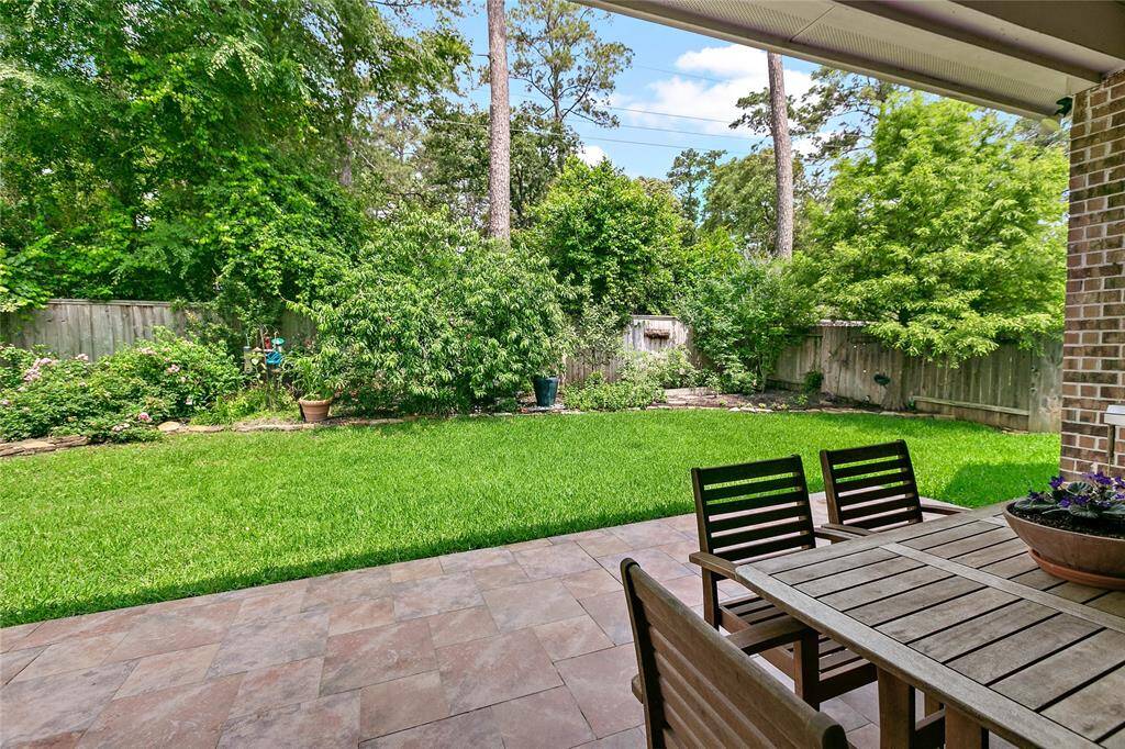 Large covered patio with views!