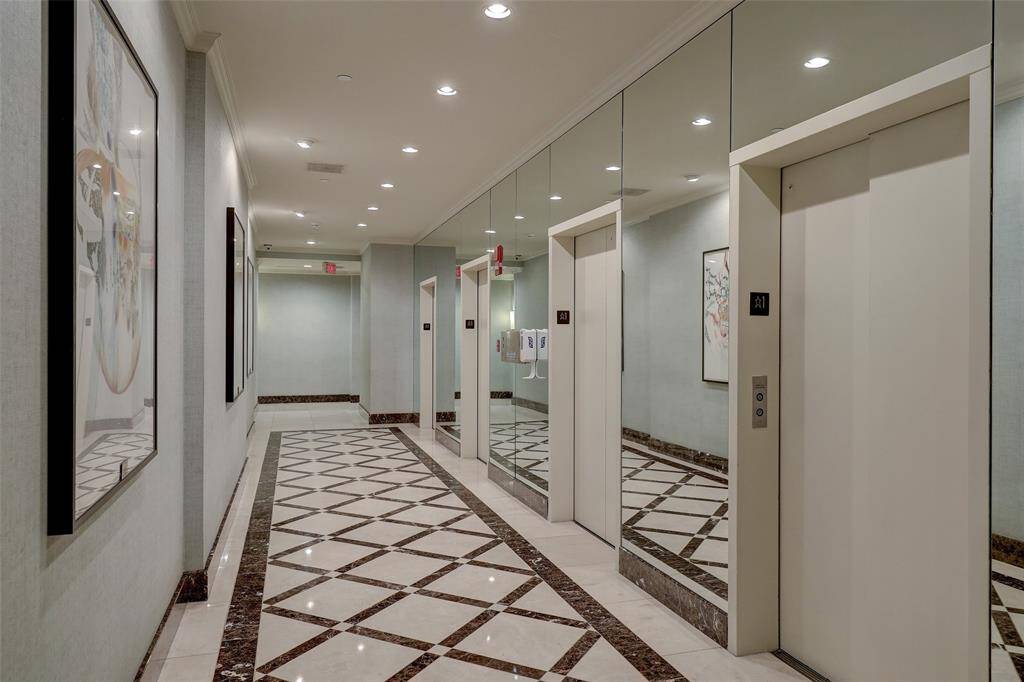 The Main Elevator Lobby.