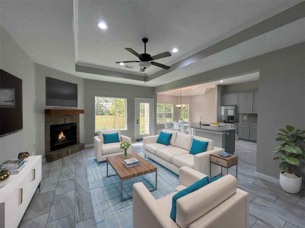 Virtually Staged living room for inspiration!
