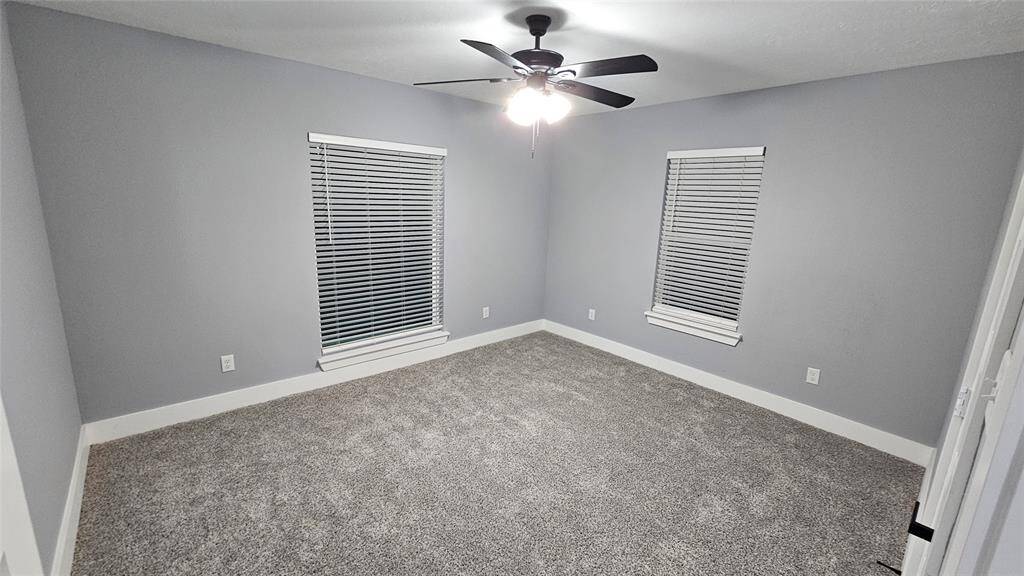 Huge Secondary Bedrooms with Upgraded Carpet, LED lighting and Ceiling Fan