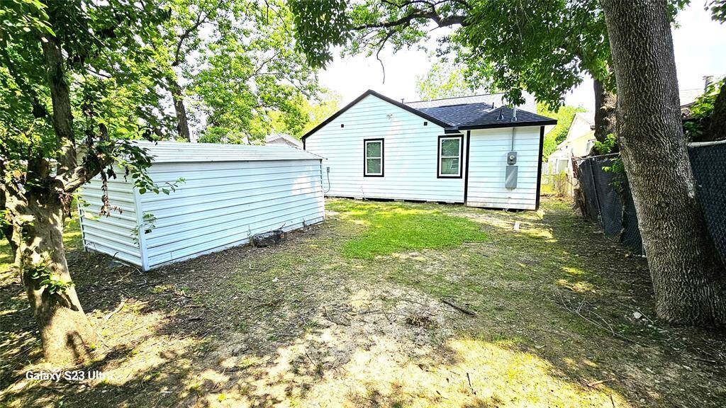 Big Backyard with Storage Shed and Plenty of Room For a Deck and Play Area for the Kids.  All new HardiePlank Siding, Low-e Double Pane Windows, etc.