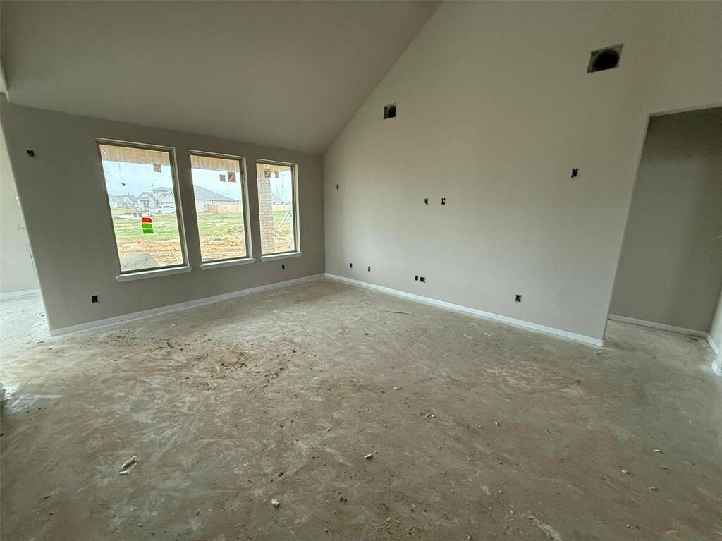 Actual progress of your home.