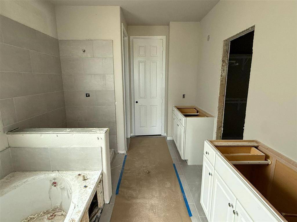 Actual progress of your home.