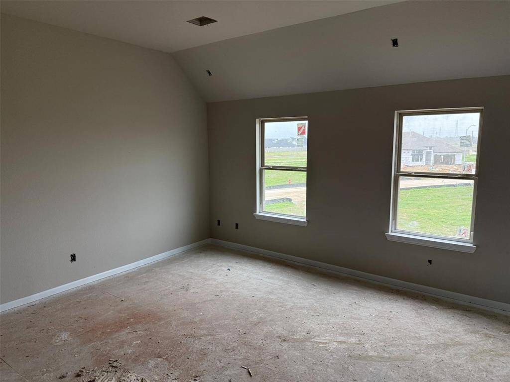 Actual progress of your home.
