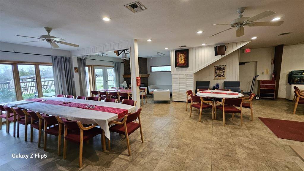 Dining Area that Leads to Rear Yard and In-Ground Pool