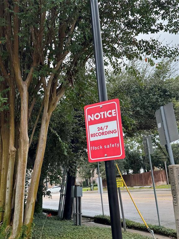 Street has 24 hour video surveillance