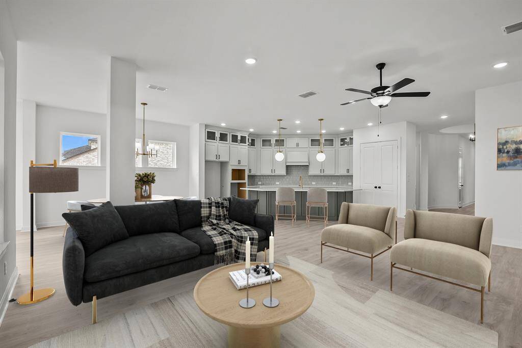 Virtually staged to give you the visual you need to see furniture placement and how the home can live.