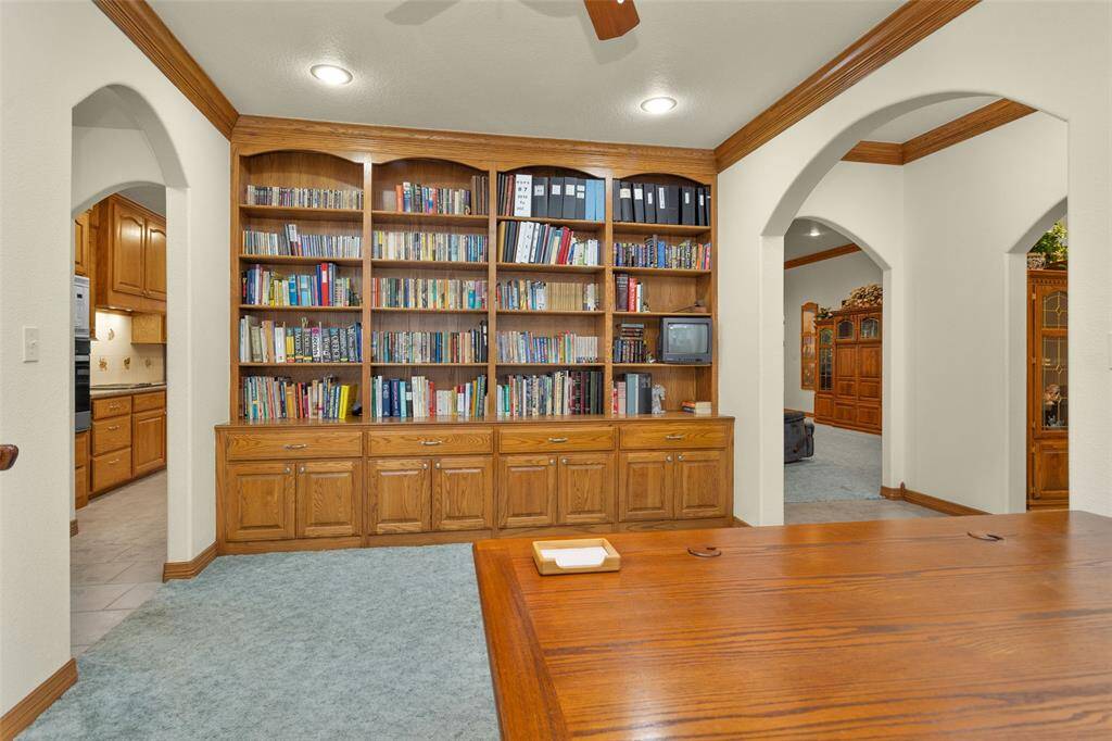 Spacious office/study space.