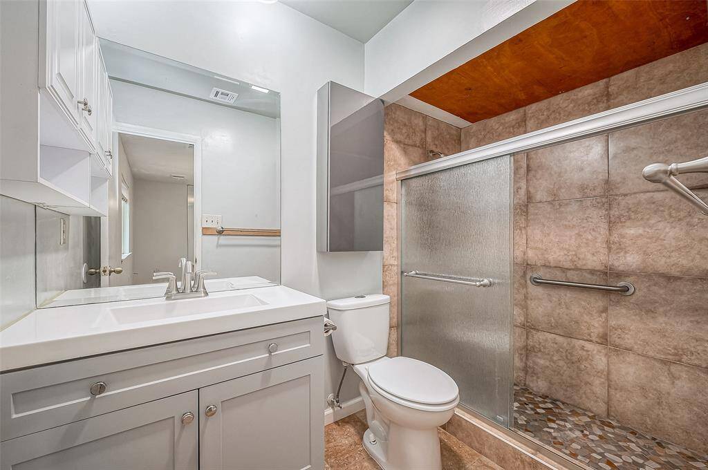 Updated primary bathroom