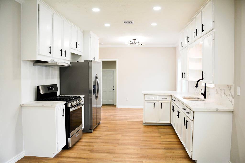 kitchen front view
