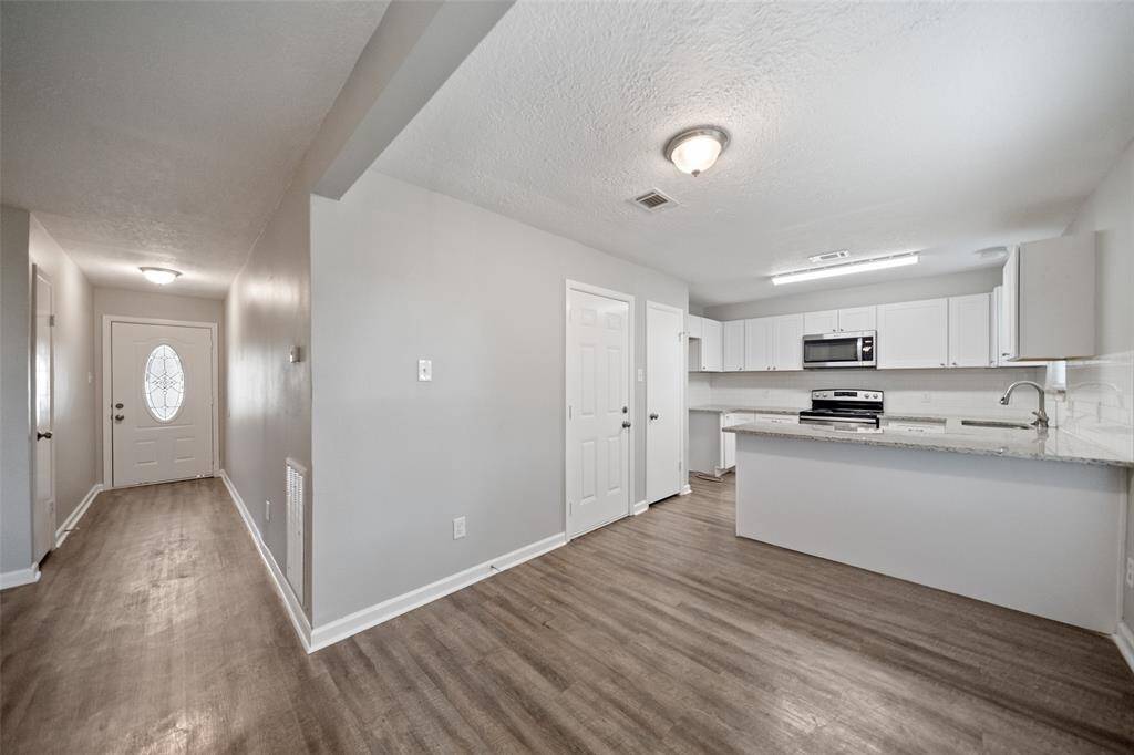 View towards front door.