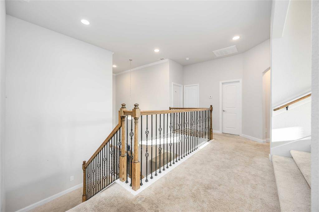 top of staircase