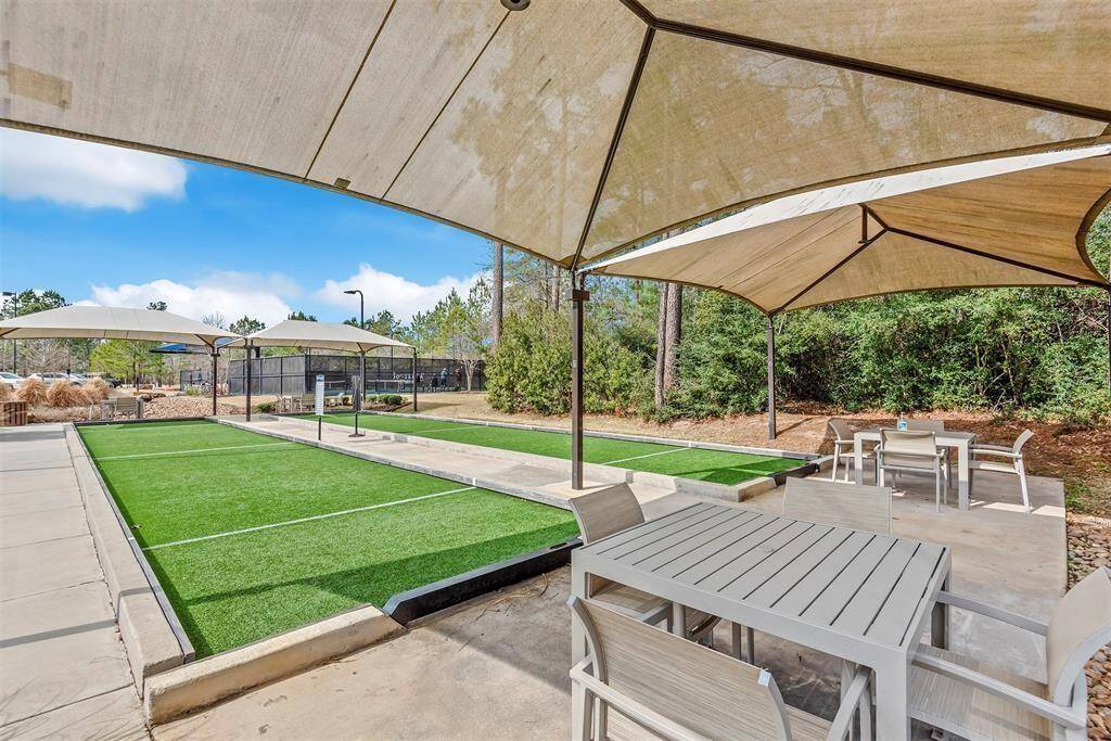 Bocce ball courts