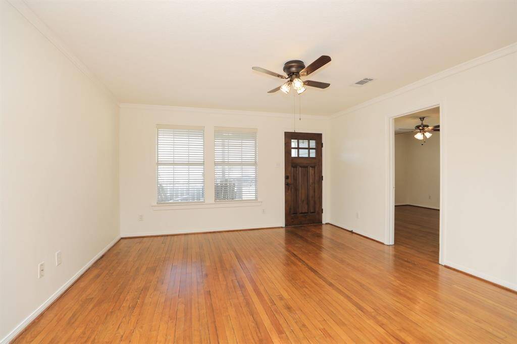 Primary ensuite bedroom off den.
