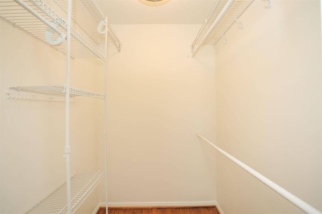 Ensuite closet.