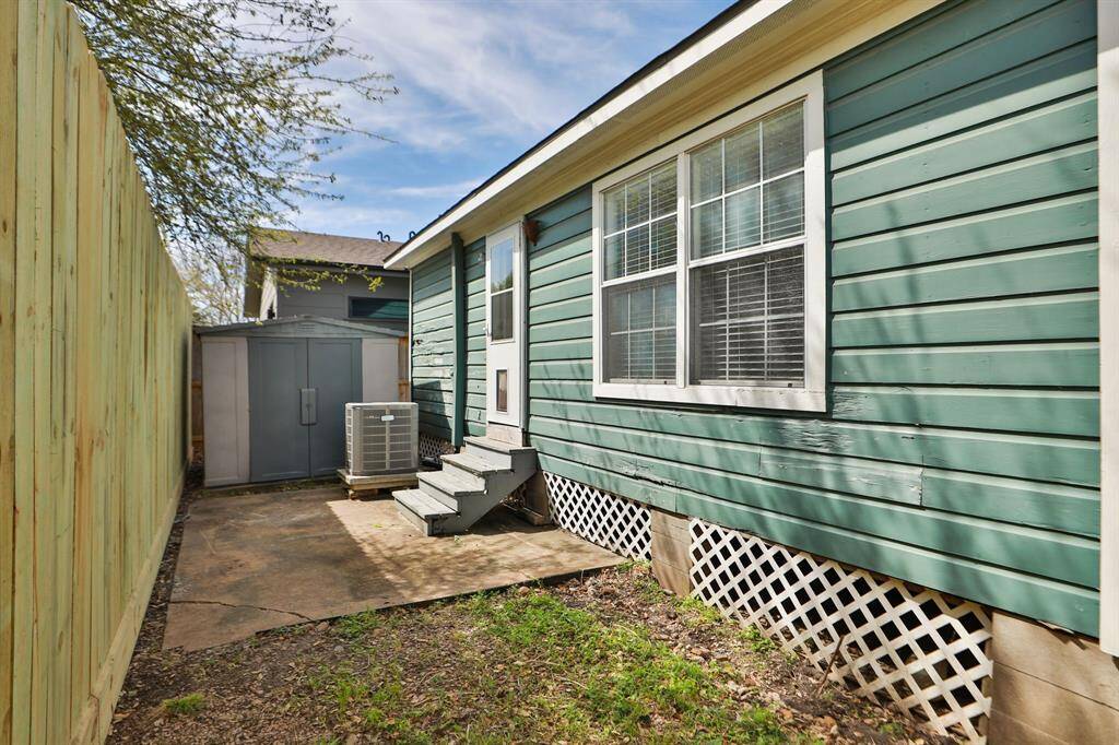 View of back porch.