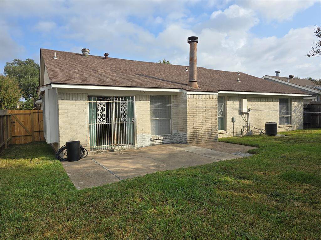 View of the back of the home.