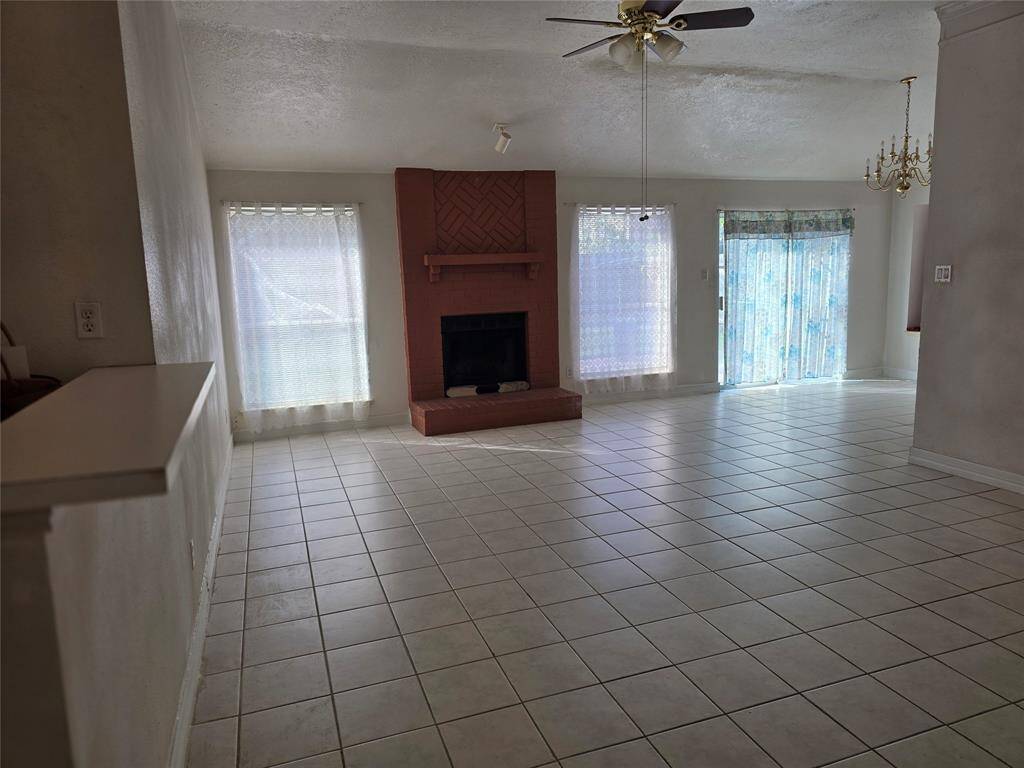 View of Living room from entry way.