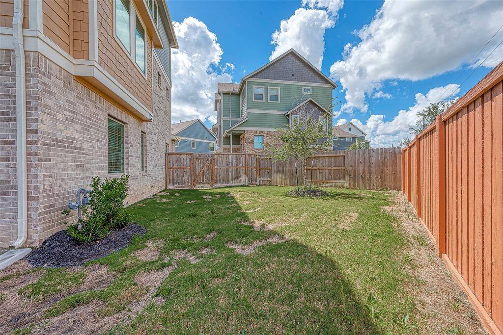 Welcome to this contemporary 3-story home in the master-planned community of Elyson. Featuring 3 spacious bedrooms and 2.5 baths, this home offers modern living at its finest. Enjoy a nice-sized backyard with a covered patio, perfect for outdoor gatherings, and no back neighbors for added privacy. The well-designed layout provides ample space and natural light throughout, making it ideal for both relaxation and entertaining. Experience the perfect blend of style and convenience in this beautiful Elyson home