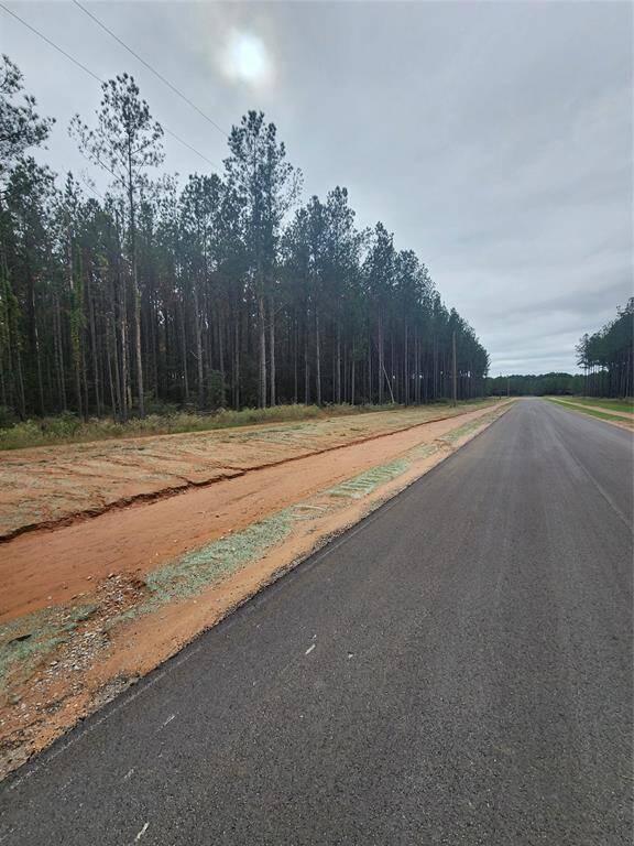 Side view of road where property is located