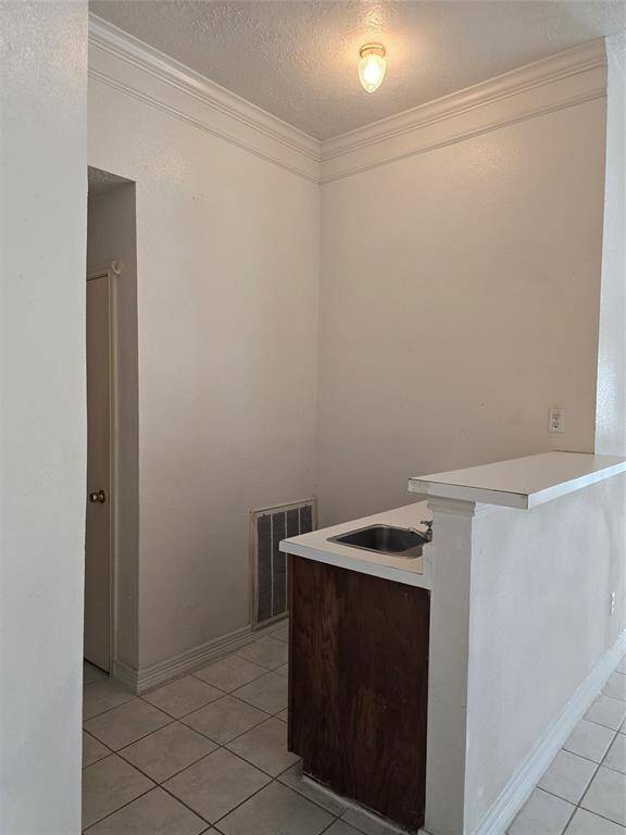 View of wet bar.