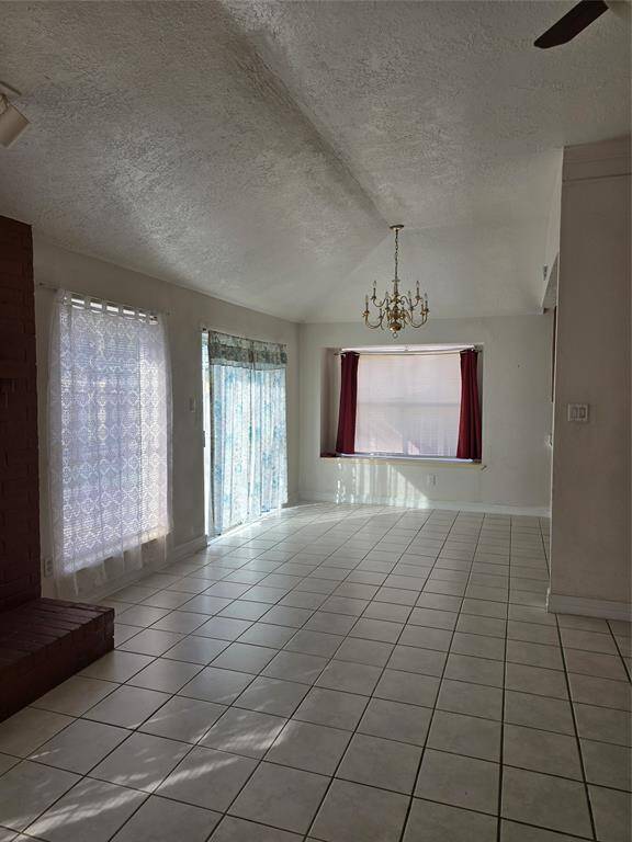 View of dining from living area.