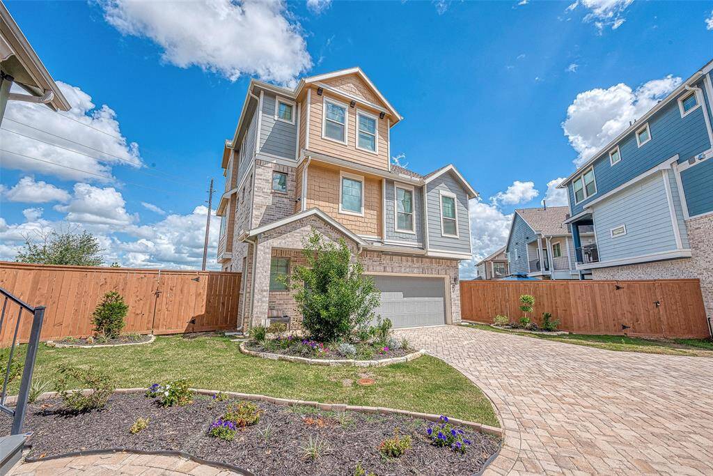 Welcome to this contemporary 3-story home in the master-planned community of Elyson. Featuring 3 spacious bedrooms and 2.5 baths, this home offers modern living at its finest. Enjoy a nice-sized backyard with a covered patio, perfect for outdoor gatherings, and no back neighbors for added privacy. The well-designed layout provides ample space and natural light throughout, making it ideal for both relaxation and entertaining. Experience the perfect blend of style and convenience in this beautiful Elyson home