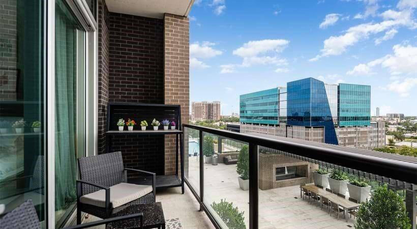 Luxury Model Unit Balcony
