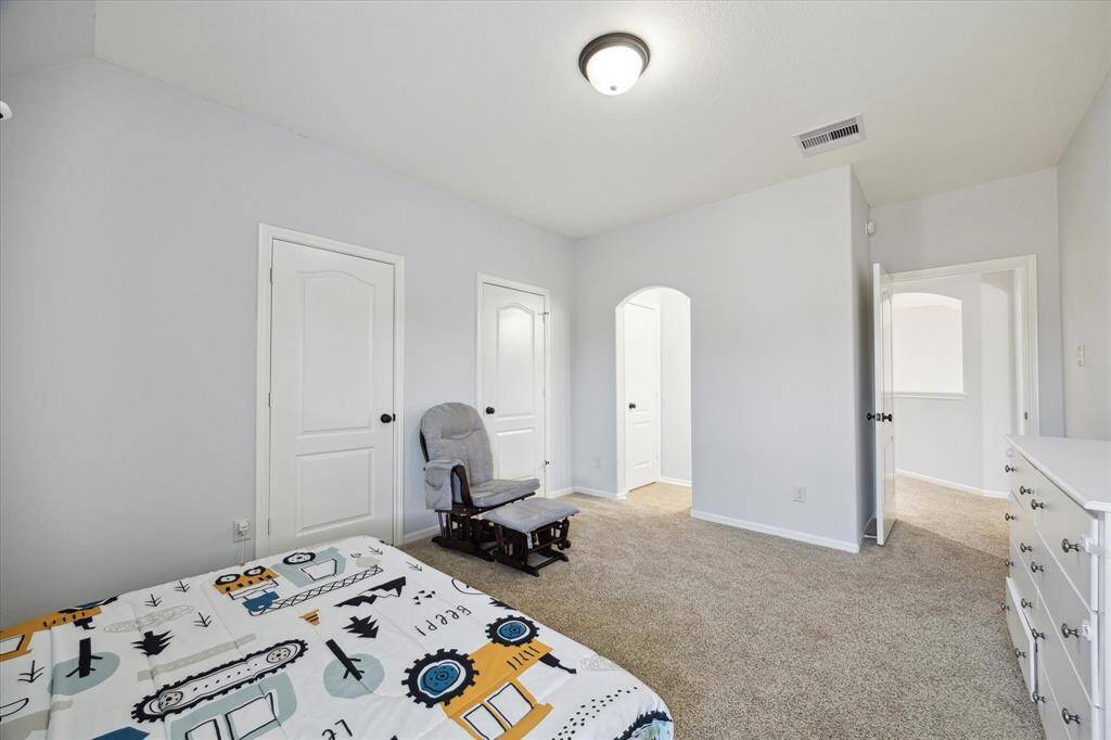 Imagine the endless possibilities for making this room your own! Featuring a convenient Jack & Jill bathroom with its own private sink area, this space is ready to be customized to fit your unique style and needs.