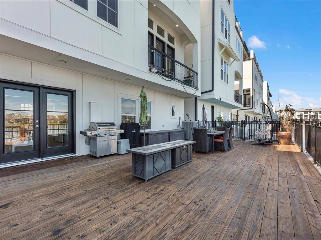 Largest private boat deck in the community! Imagine all the possibilities.