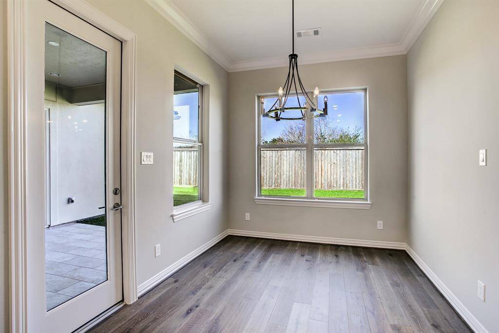 Master bath with  frameless shower plus a tub.