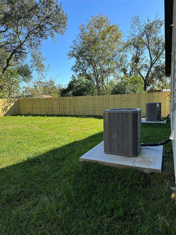 Another view of backyard of unit A and unit B.
