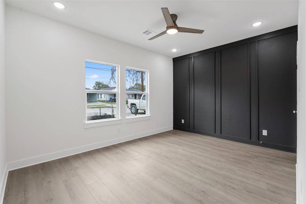 Another view of the primary bedroom.*photos are from builders previous model home with same layout and fixtures*
