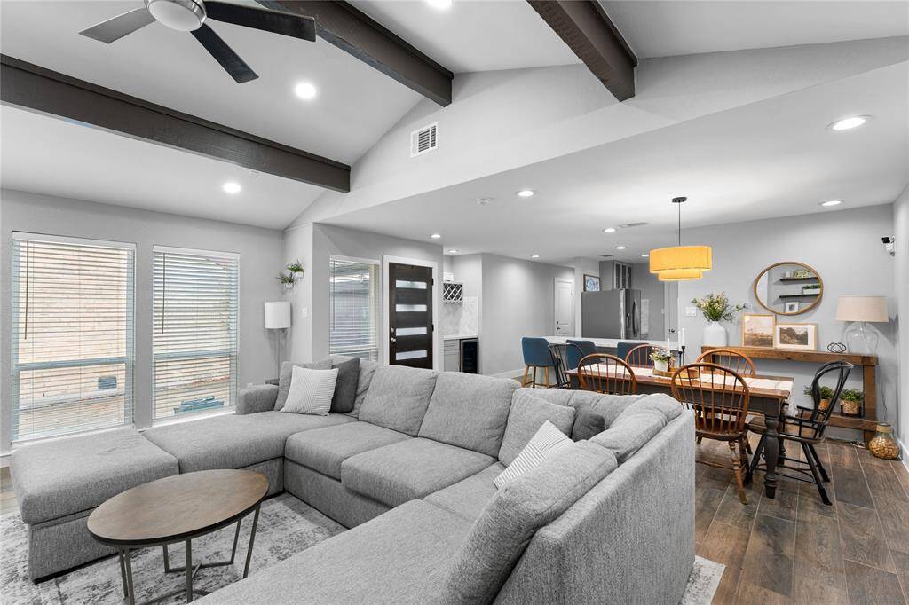 Open-concept layout with great natural light and flow.