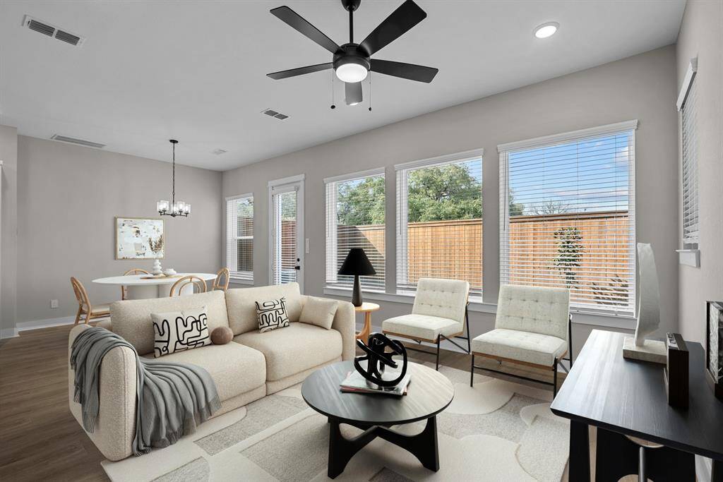Virtually staged to give you the visual you need to see furniture placement and how the home can live.