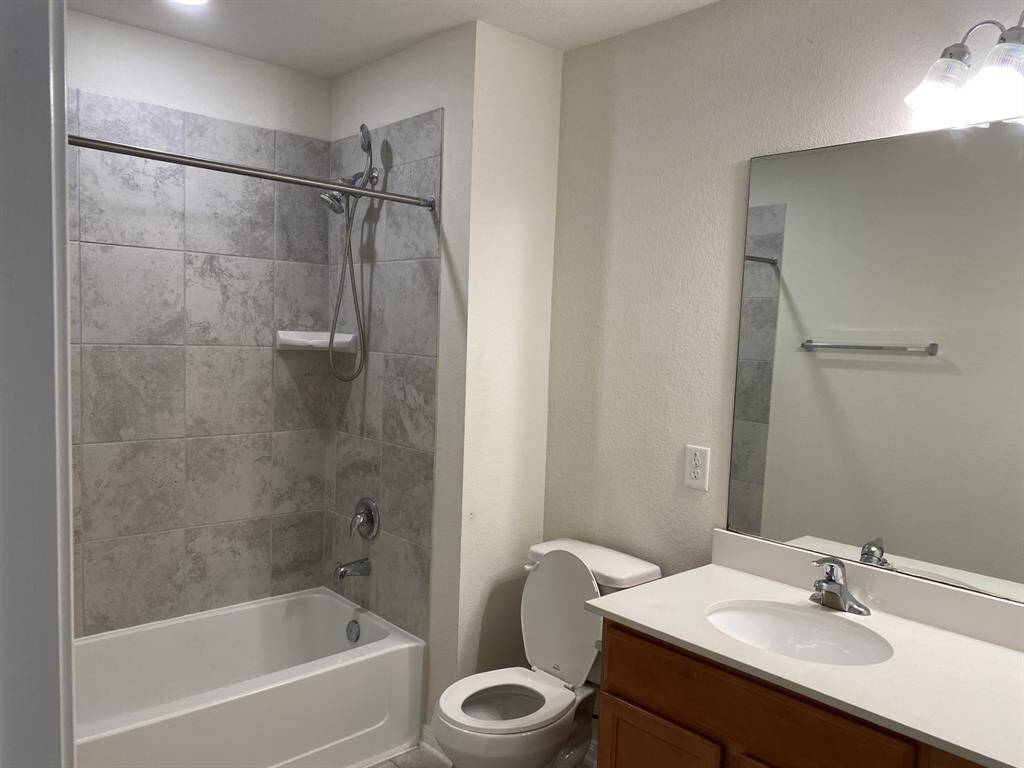 Second Bathroom with Tub.