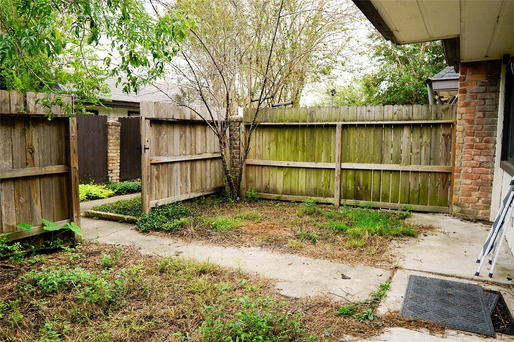Fenced In Patio