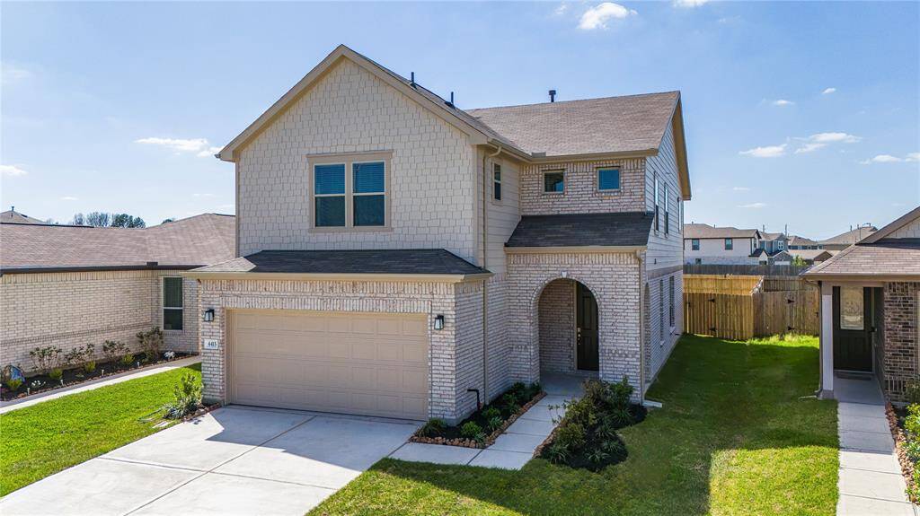 Aerial shot of 4415 Kingswell Manor.