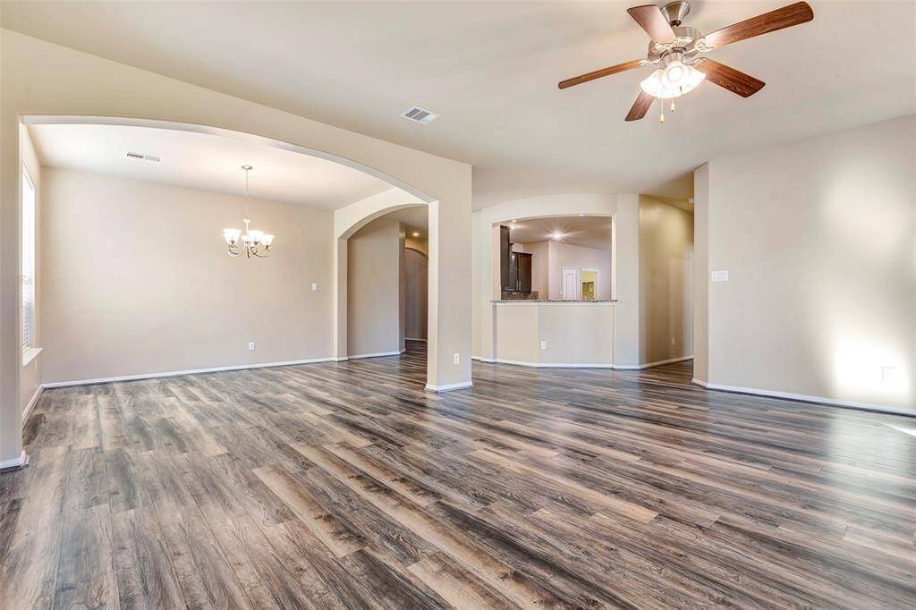 This open concept is wonderfully designed to offer some space designation avoiding the "open warehouse" feeling in other open concepts.