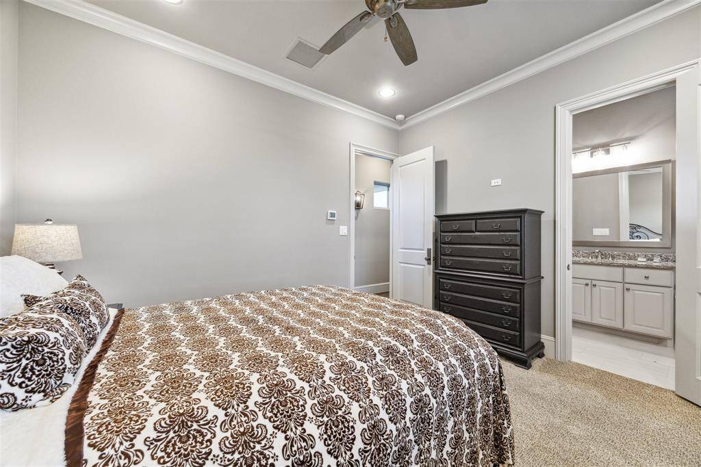 Another secondary bedroom on the second floor.
