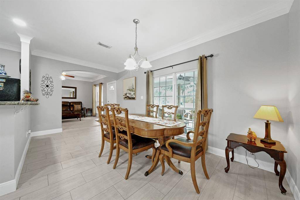 Dining area