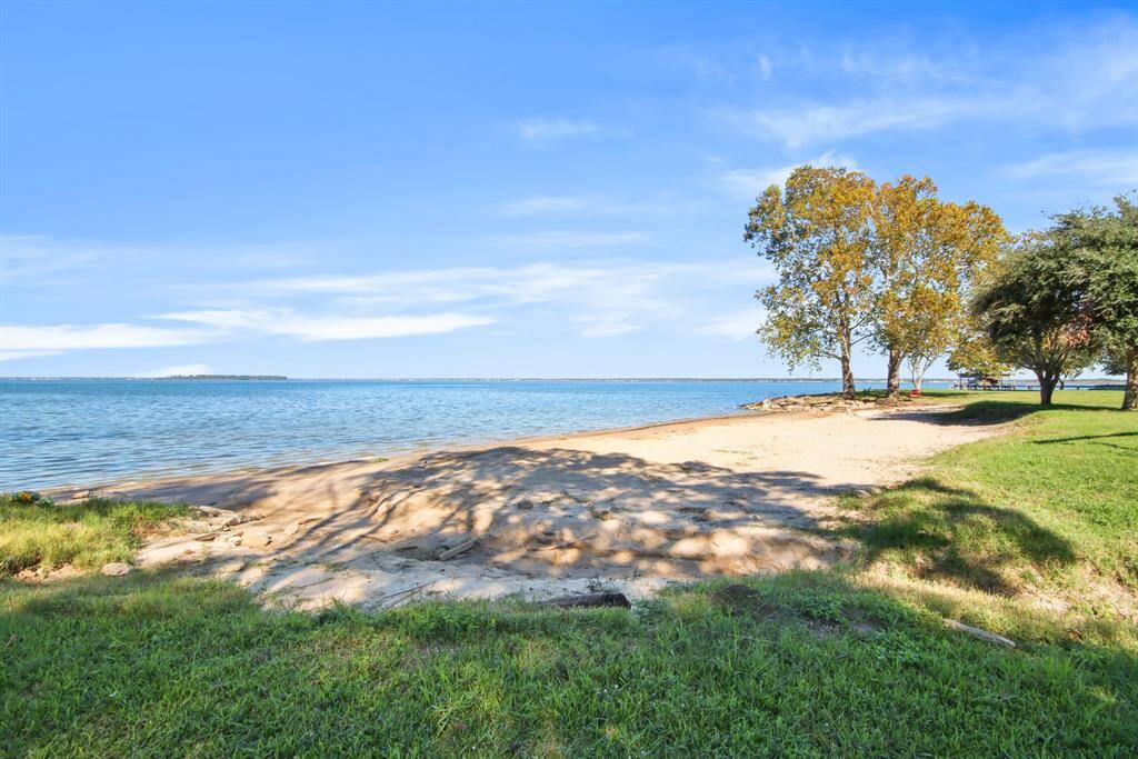 Neighborhood's private beach and swimming area.