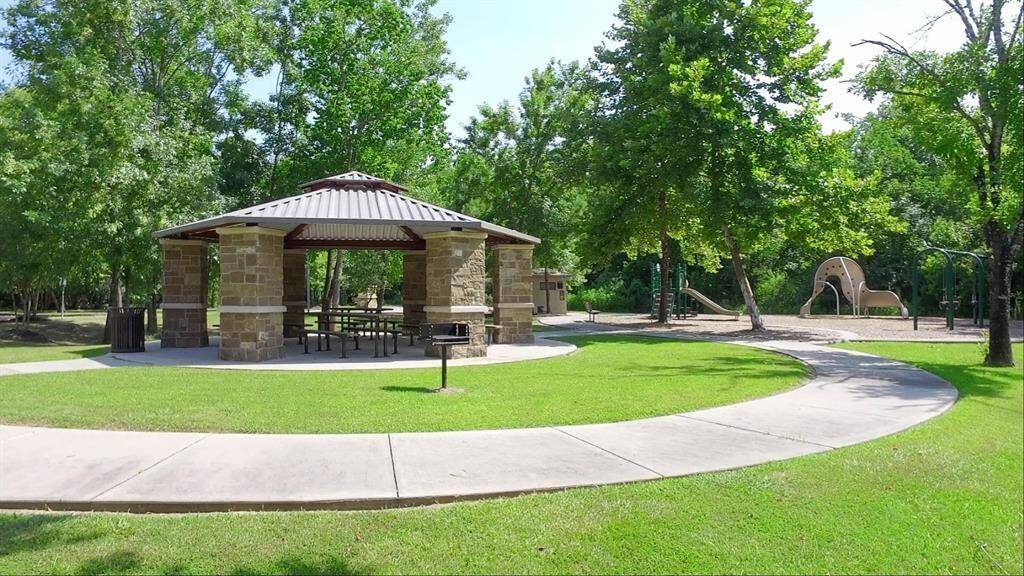 Enjoy convenient amenities with nearby parks offering restrooms and pavilions for relaxation and gatherings.