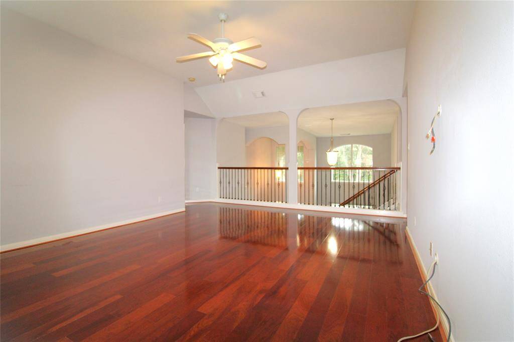 The beautiful hardwood floors are found on the entire second floor.