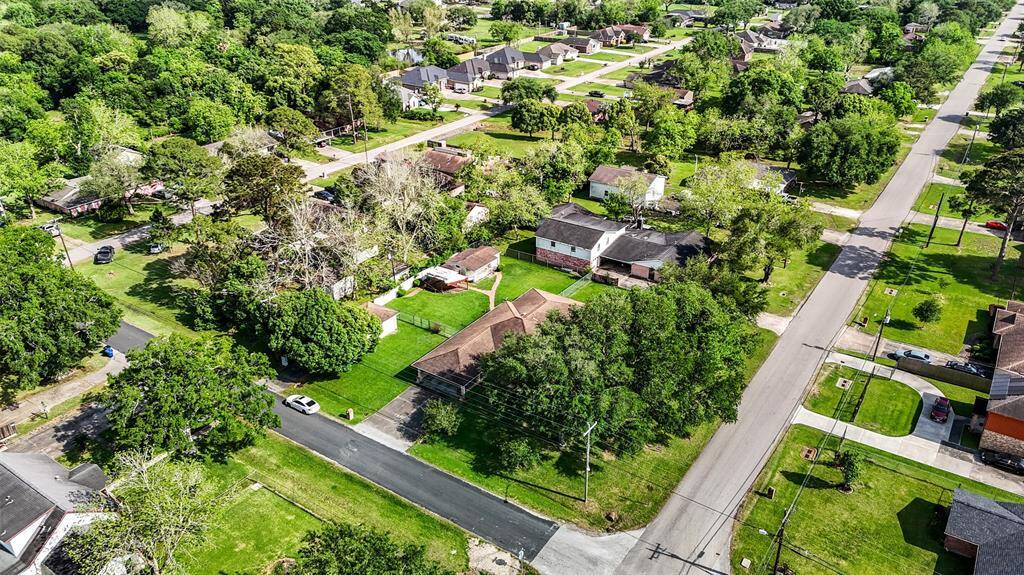 Corner lot, mature trees