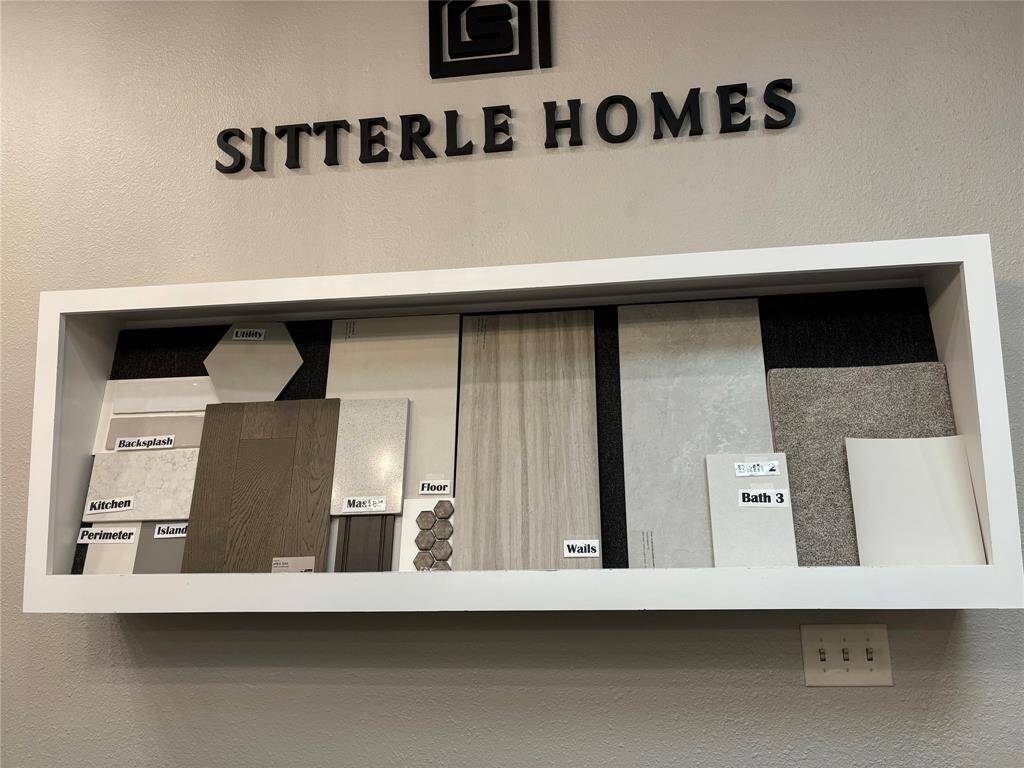 Initial selections. See Sitterle Homes Sales Professional to Verify.
