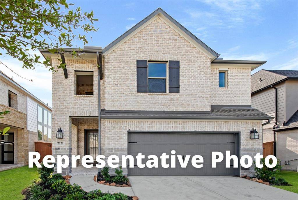 MOVE IN READY!! Westin Homes NEW Construction (Terrace, Elevation B). Two story. 4 bedrooms. 3.5 baths. Green grass added to enhance photo.