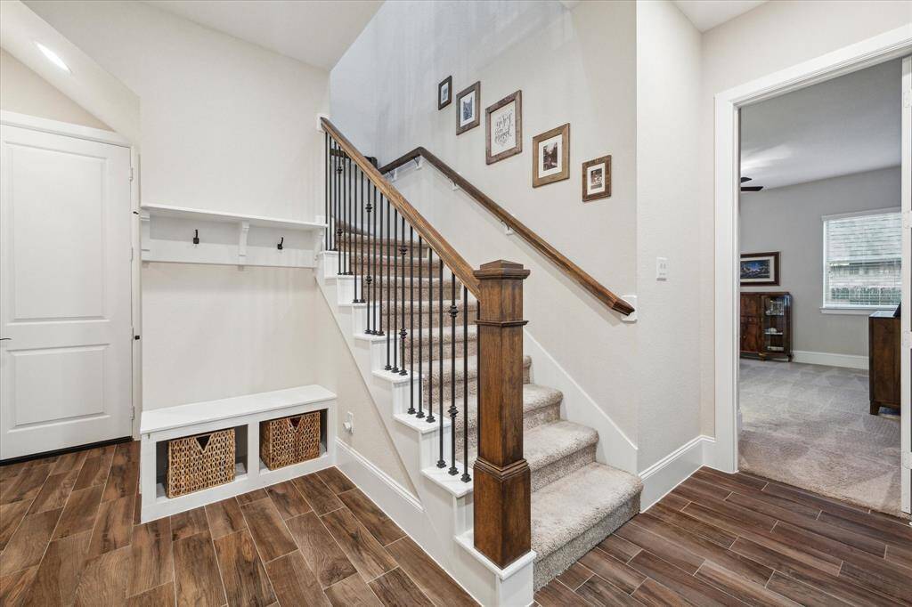 Mudroom located off the 3 car garage